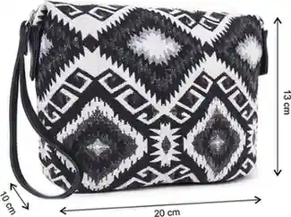 ASTRID Women Black Cosmetic Bag